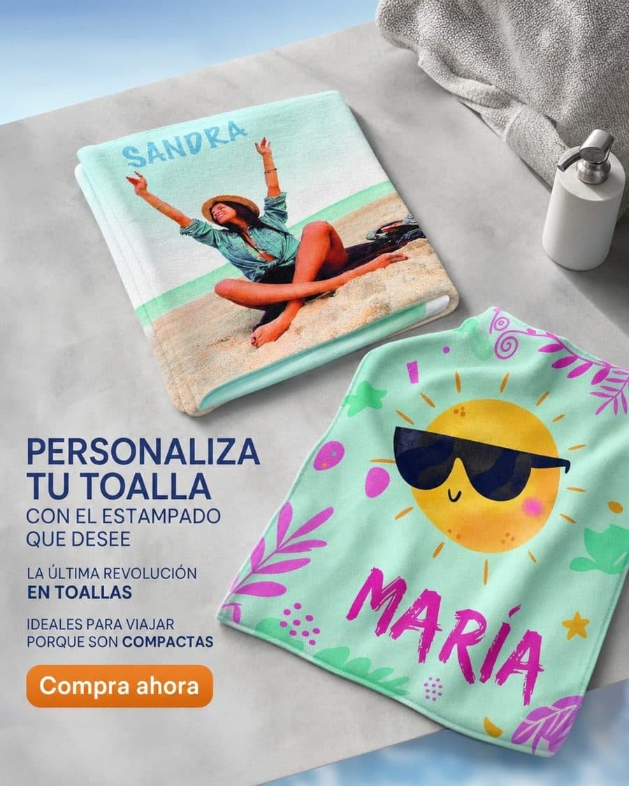 Toalla MOVA personalizada