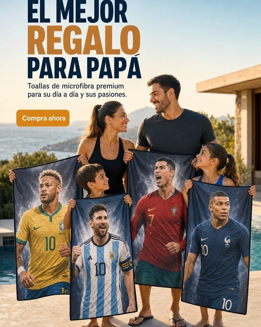 Toalla microfibra mundialista